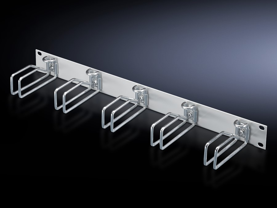 Rittal Rangierpanel 1HE m.5xMetallbügel DK 7257.035