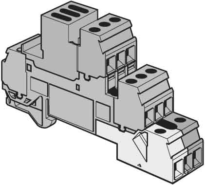 Krüger-Werke GmbH Klemme D4/6 LNTP1 gn-ge