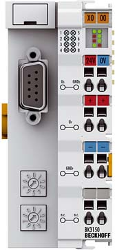 Beckhoff PROFIBUS-Buskoppler 64 Klemmen, 12 Mbit BK3150