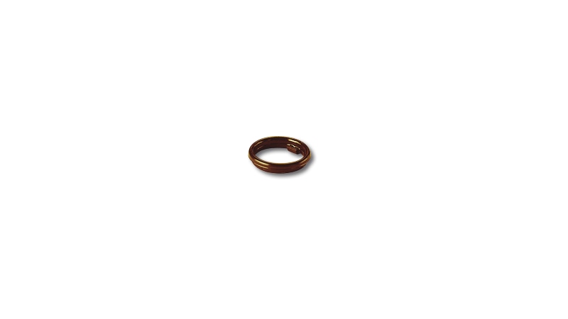 BJB Brown Bezel for round rockers for switches 43.409. - 43.409.-018.83