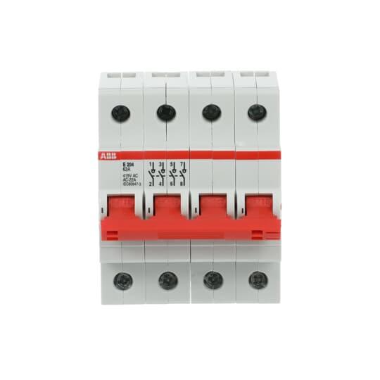 ABB Stotz S&J Einbauschalter 400V,63A E204/63R