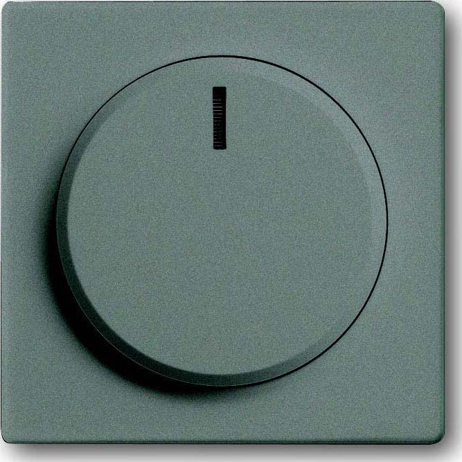 Busch-Jaeger Zentralscheibe meteor/gr für Drehdimmer 6540-803-102 - 2CKA006599A2980