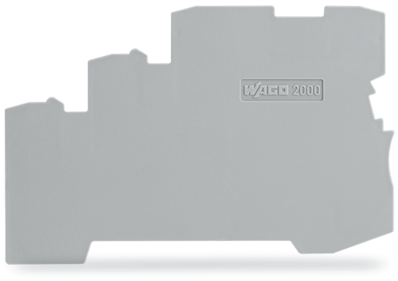 WAGO GmbH & Co. KG Abschluss/-Zwischenplatte für 3 Leiter Kl.,gr 2000-5391