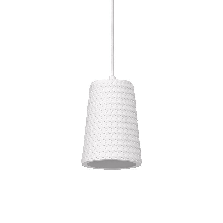 LEDVANCE Decor Plaster Cone Pendant E27 White - 4058075838444