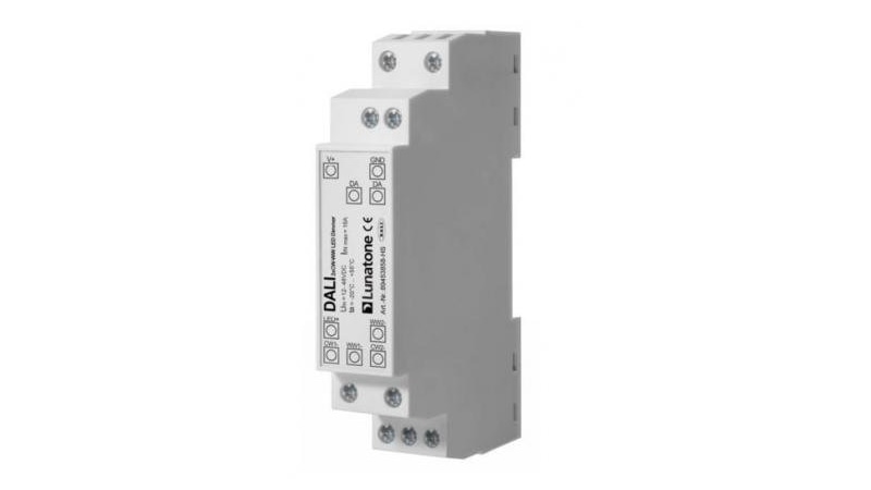 Lunatone Light Management LED-Dimmer DALI 2-channel CW-WW DIN Rail