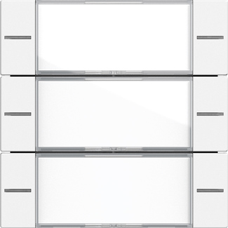 Gira Wippenset 3-fach BSF Tastsensor ReinweiÃŸ 577327
