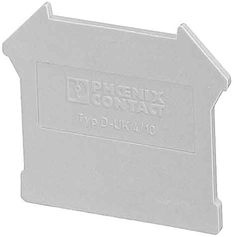 Phoenix Contact Deckel 42,5x1,8x35,9mm gr D-UK 4/10 - 3003020