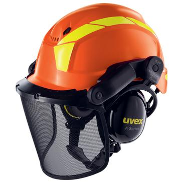 Uvex Waldarbeiterset orange 9774237
