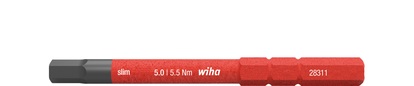 Wiha Sechskant Schraubendreher SoftFinish electric 2831-18 SW 5,0x75