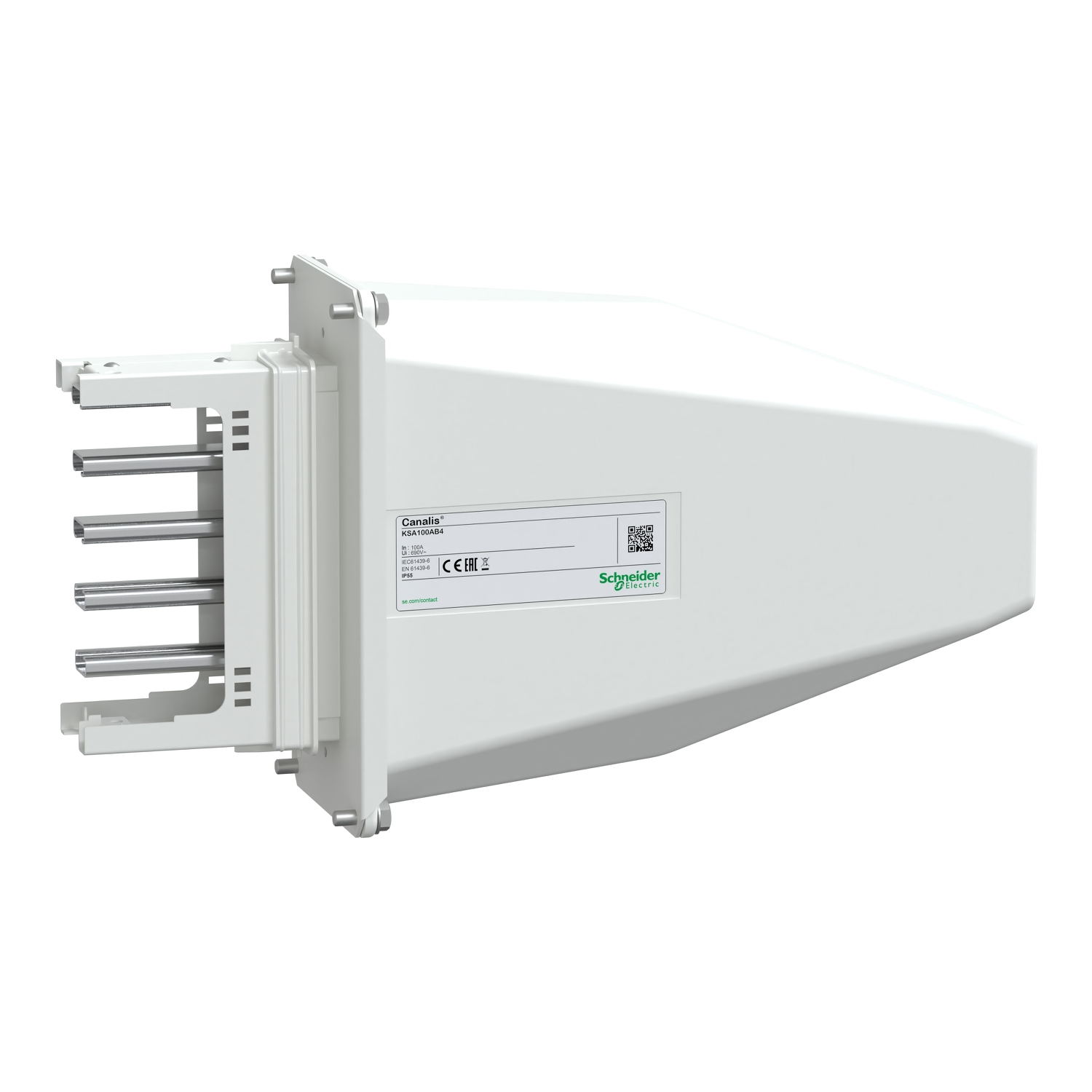Schneider Electric Endeinspeisekasten 100A KSA100AB4