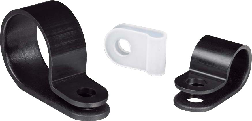 HellermannTyton Befestigungsschelle schwarz H2P-HS-BK-C1