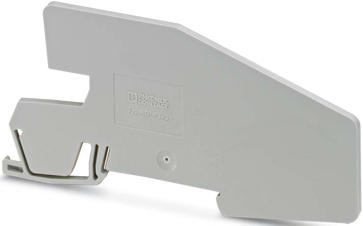 Phoenix Contact Abteilungstrennplatte B=2,2mm grau ATP-PTI/3 - 3213990