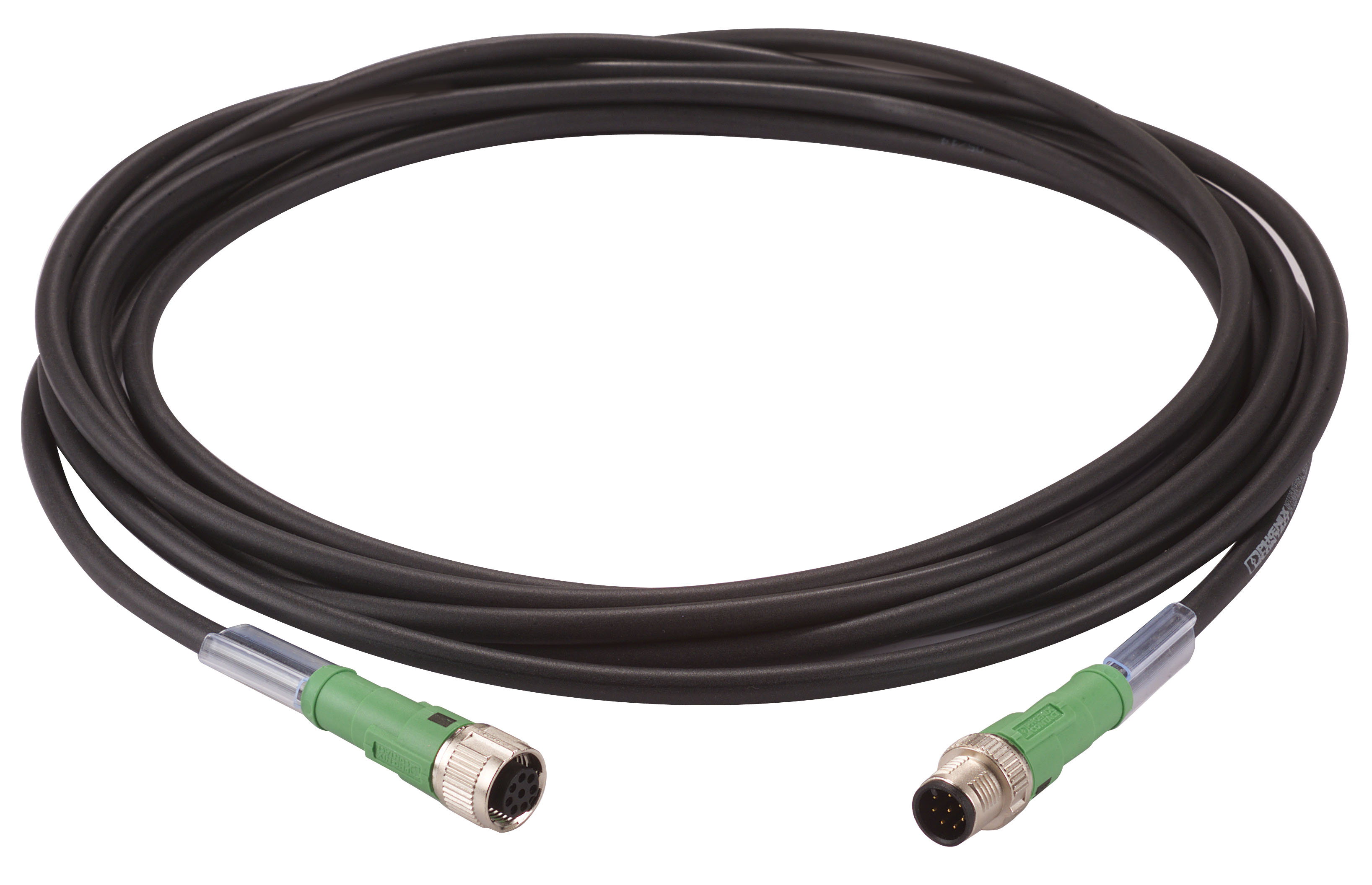 Werma Kabel 5m mit M12-Stecker + Buchse 96000046