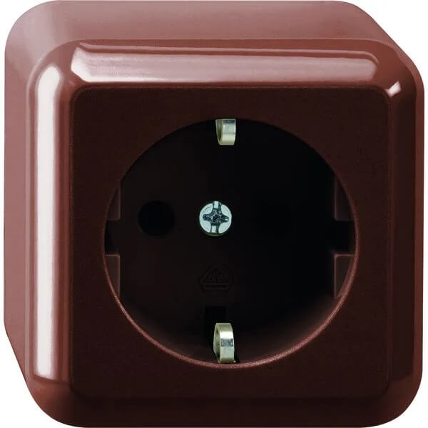 Legrand Molveno GL2000 Steckdose 10A Braun - Art. 2641