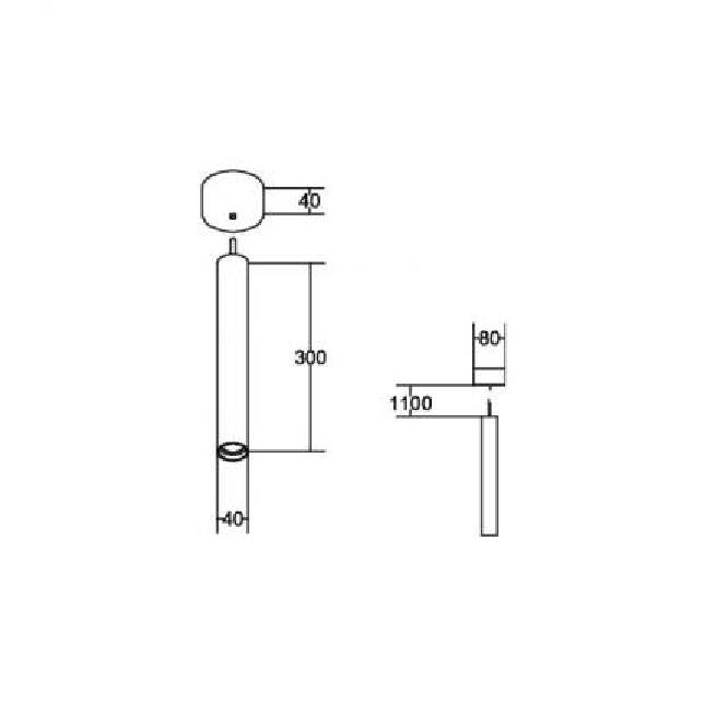 Brumberg LED Pendelleuchte 3W 230V rund strukturweiß