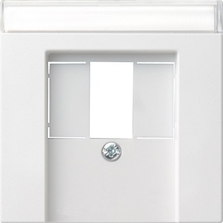Gira Zentralplatte TAE rws m.Schriftf.,System55 087627 - 087627
