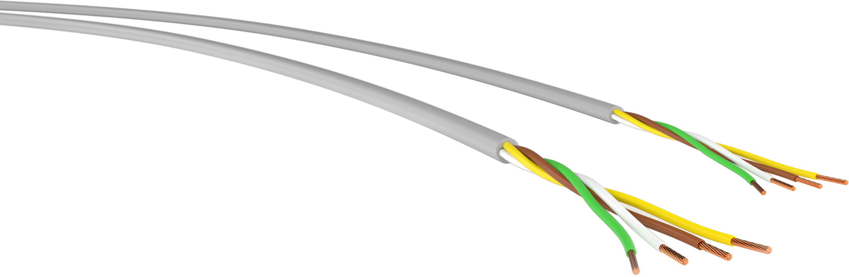 LIYY-OB 2x 0,5 Ri.100 Elektronikleitung - LIYY-OB    2x 0,5   Ri.100