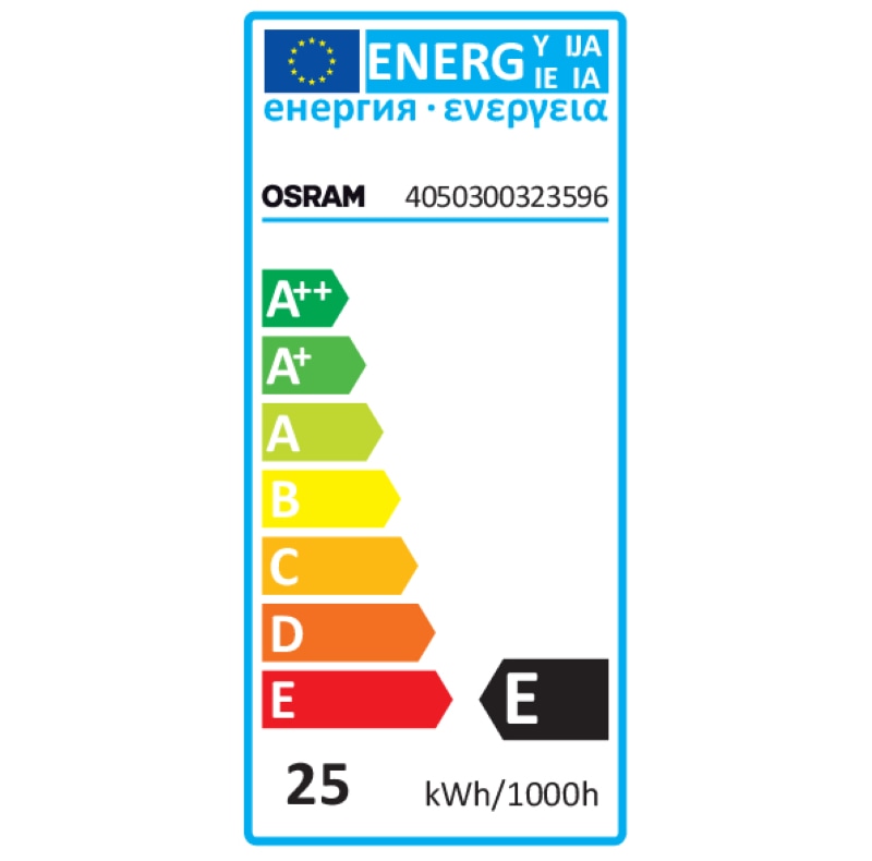 Osram SPECIAL T/FRIDGE 25 W 230 V E14
