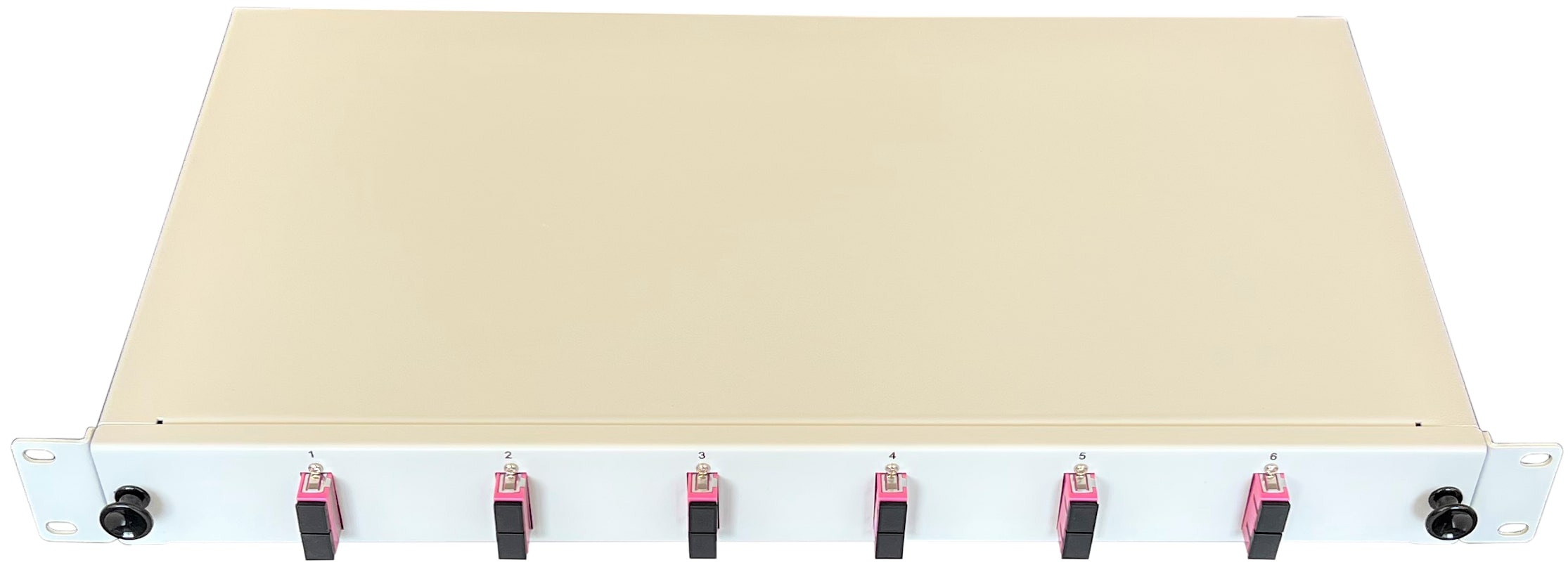 Paschke Spleissbox ausziehbar 19" 6x SCd OM4 PINK 443705VI-06SA