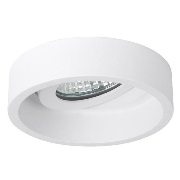 Brumberg recessed LED spotlight, white, round - 13026173