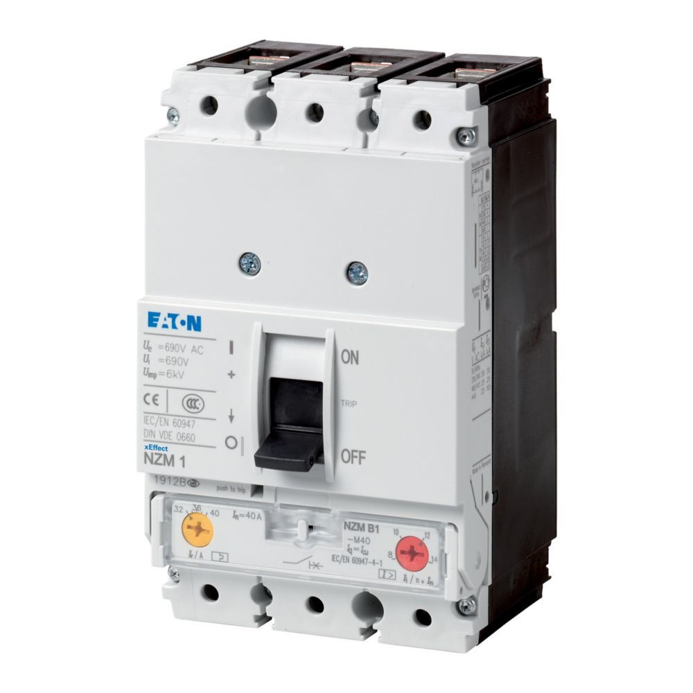 Eaton Leistungsschalter 3p. 63A Motorschutz NZMN1-M63