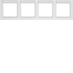 Berker Rahmen 4f. waager. B.feld Q.3, pw. samt 10246099 - 10246099 günstig online kaufen