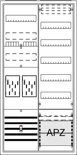Striebel&John Komplettschrank APBKE-I, A27 2Z1V5A2 BA27CM