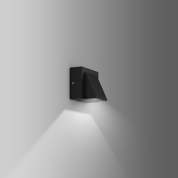 RZB Lighting LED wall light HB 105 LED / 3W-3000K 80x66x75, down