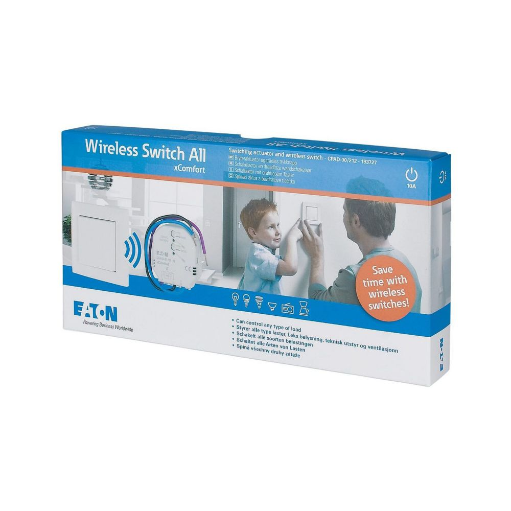 Eaton Wireless Switch All Paket, vorprogramm. CPAD-00/212
