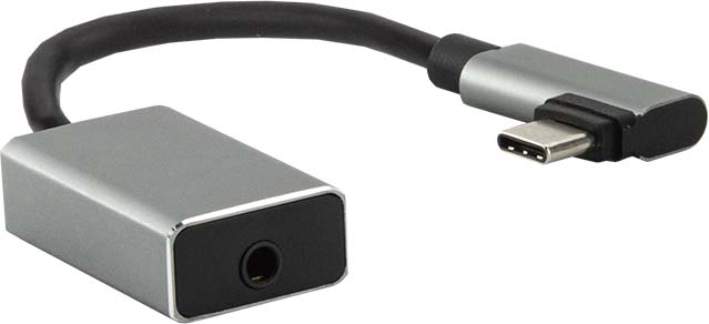 E+P Elektrik USB-C Audio Konverter gewinkelt,3,5mm CC 363