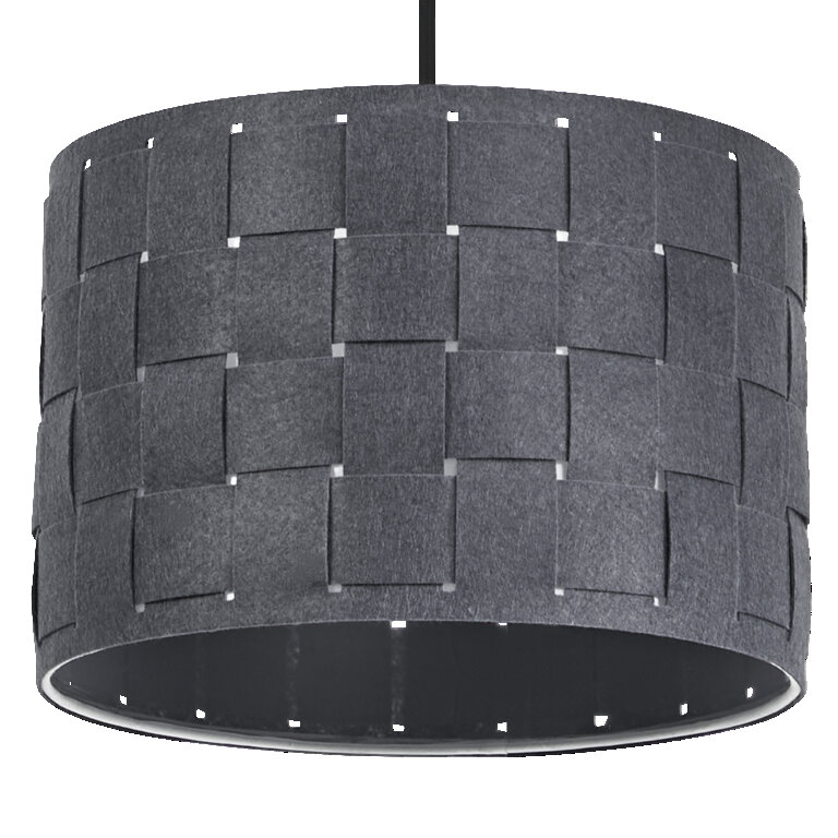 LEDVANCE Decor Felt Weaving Pendant 280 mm E27 Dark Gray - 4058075839021