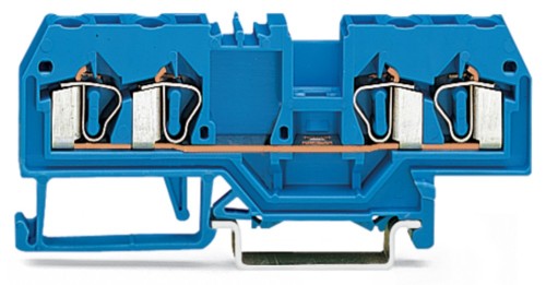 WAGO GmbH & Co. KG Durchgangsklemme bl 0,08-2,5qmm 280-834 - 280-834