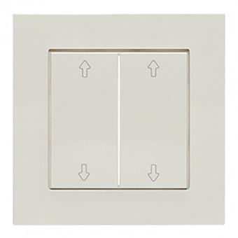 Lingg&Janke Tastsensor-Wippe 2-fach Symbol 1-0 ähnl.rws FL-2-EA-RW