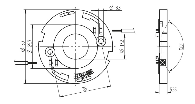 BJB COB-Connector for Cree CXA 13xx