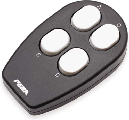 Peha Mini-Handsender sw/gr 4 Kanal D 450 FU-HS4 - 00364113