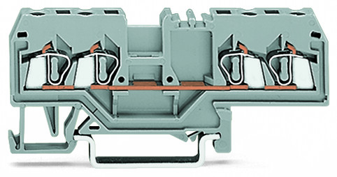 WAGO GmbH & Co. KG Durchgangsklemme 0,08-2,5mmq grau 280-633