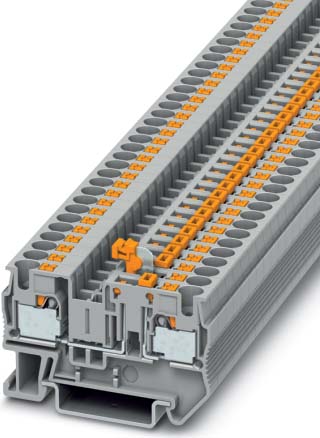 Phoenix Contact Trenn-/Messreihenklemme 0,2-6qmm,20A 400V,gr PT 4-MT