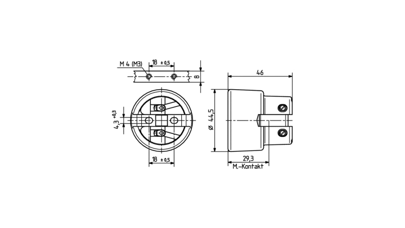 BJB Lampenfassung E27 für HID-Lampen
