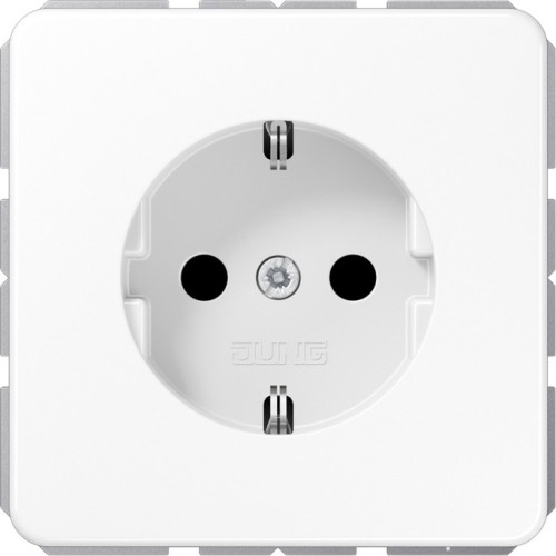 Jung SCHUKO-Steckdose alpinweiß CD 1520 BFKI WW - CD1520BFKIWW