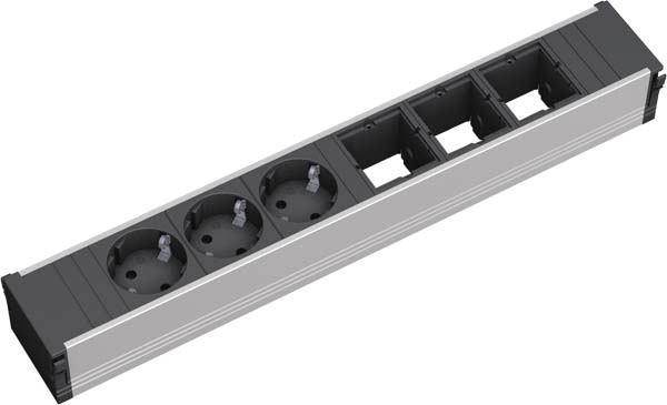 Bachmann Steckdosenleiste 3xSchutzk.3xABD 912.006 - 912006 günstig online kaufen