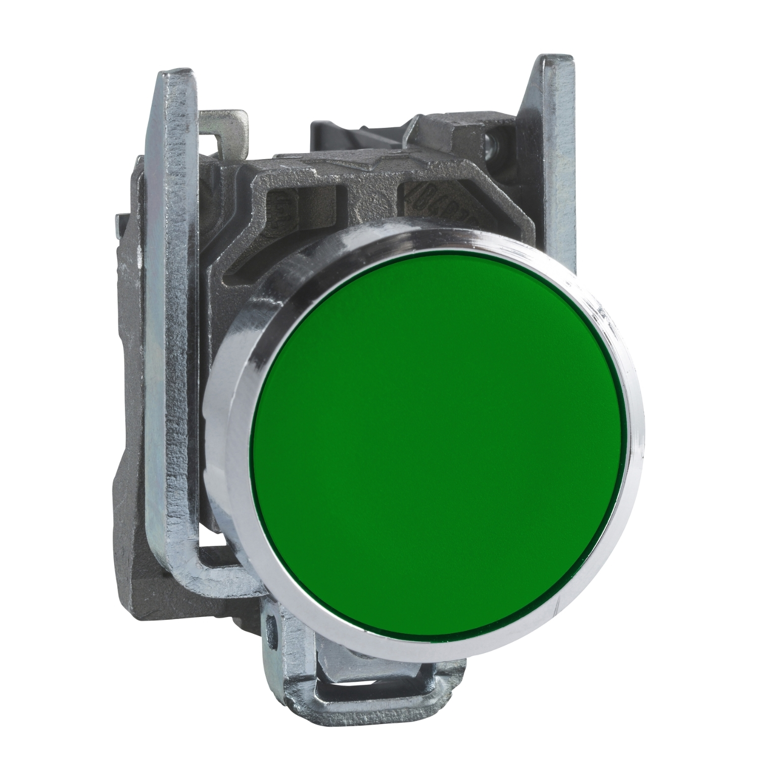 Schneider Electric Drucktaster flach, gn, 1S XB4BA31