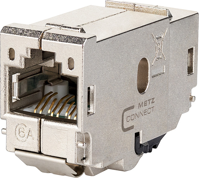 Metz Connect RJ45-Kupplung Cat.6A 1309A0-I