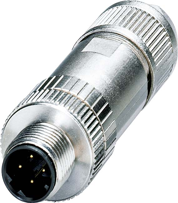 Phoenix Contact Bussystem-Steckverbinder 4-polig SACC-M12MSD-4Q SH PN