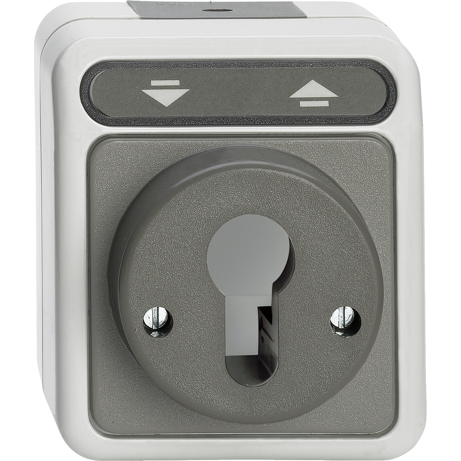 Merten Rollladentast-/Rastschalt. lichtgrau MEG3717-8029 günstig online kaufen