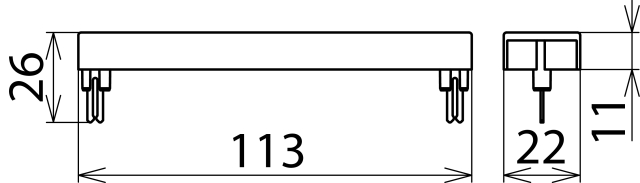 DEHN Erdungsrahmen f. ÜS-Ableiter EF 10 DRL - 907498