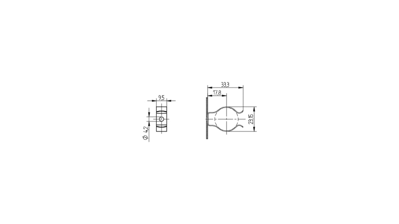 BJB Lampenhalter for T8 Lampen - 26.928.-101.14