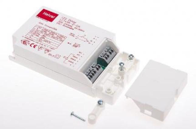 Helvar strain relief for LC LED driver LC1x30-SR