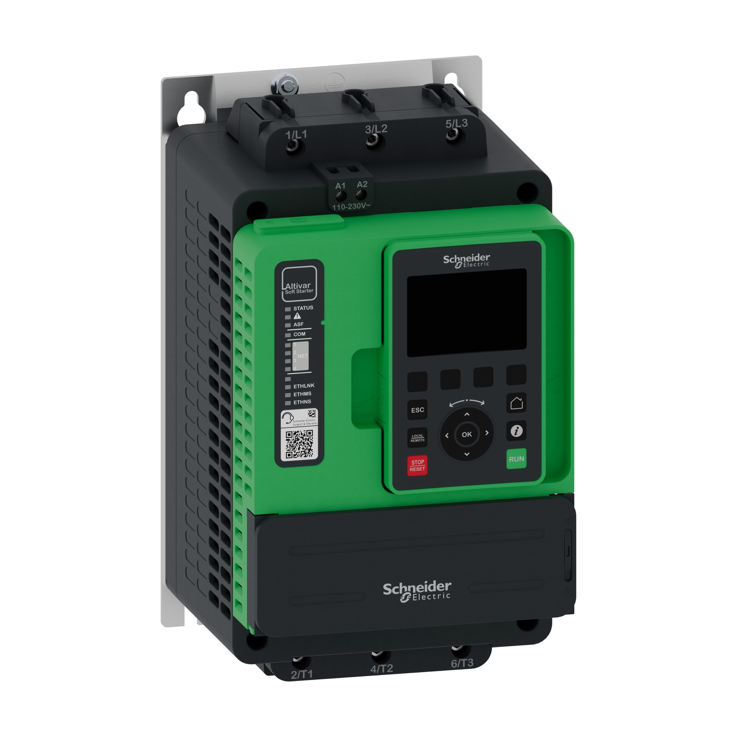 Schneider Electric Sanftanlasser Ats490, 17A, 208 Bis 690V ATS490D17Y
