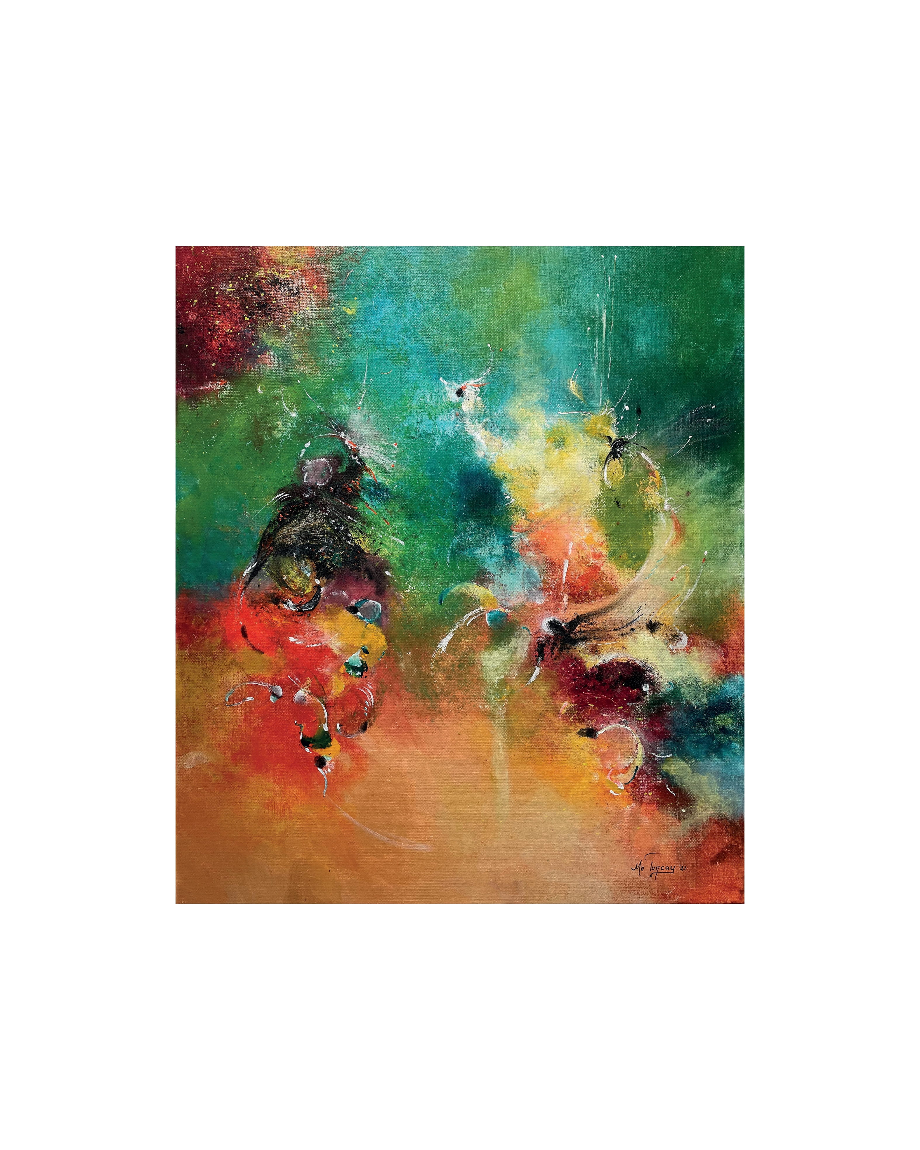 MO TUNCAY - Sunshine + Weloom Artist Line weiß - 30146349