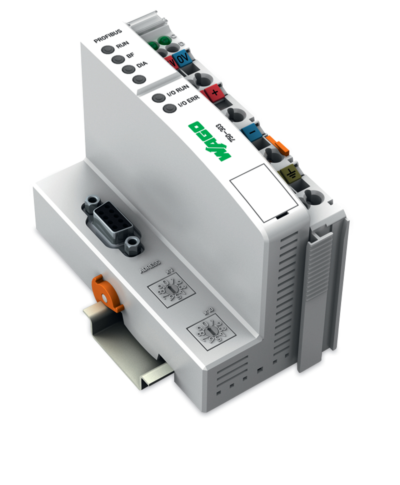 WAGO GmbH & Co. KG Feldbuskoppler DP/FMS 12 MBD 750-303